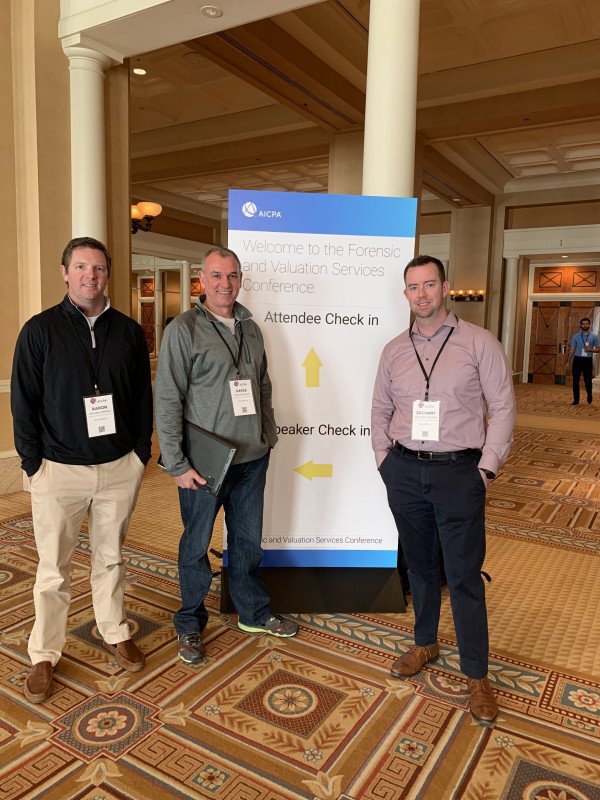 Rollins Attends 2019 AICPA Forensic & Valuation Services Conference in Las Vegas